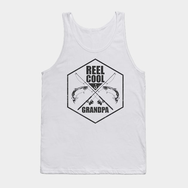 Reel Cool Grandpa Tank Top by avshirtnation